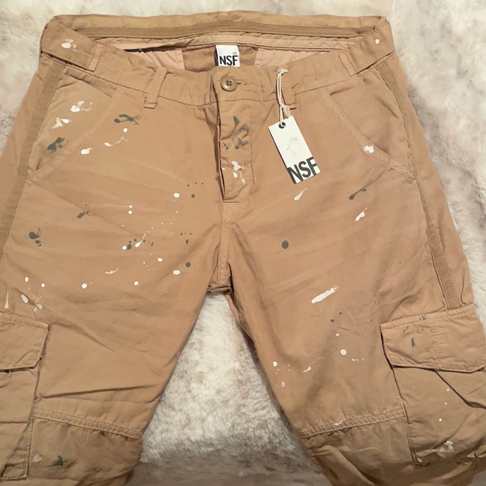 ✨brand new paint splatter NSF pants✨